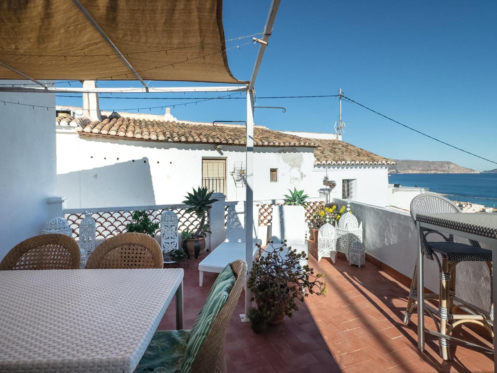 Romance 2 Terraza Con Vistas Al Mar By Vero Altea Bagian luar foto