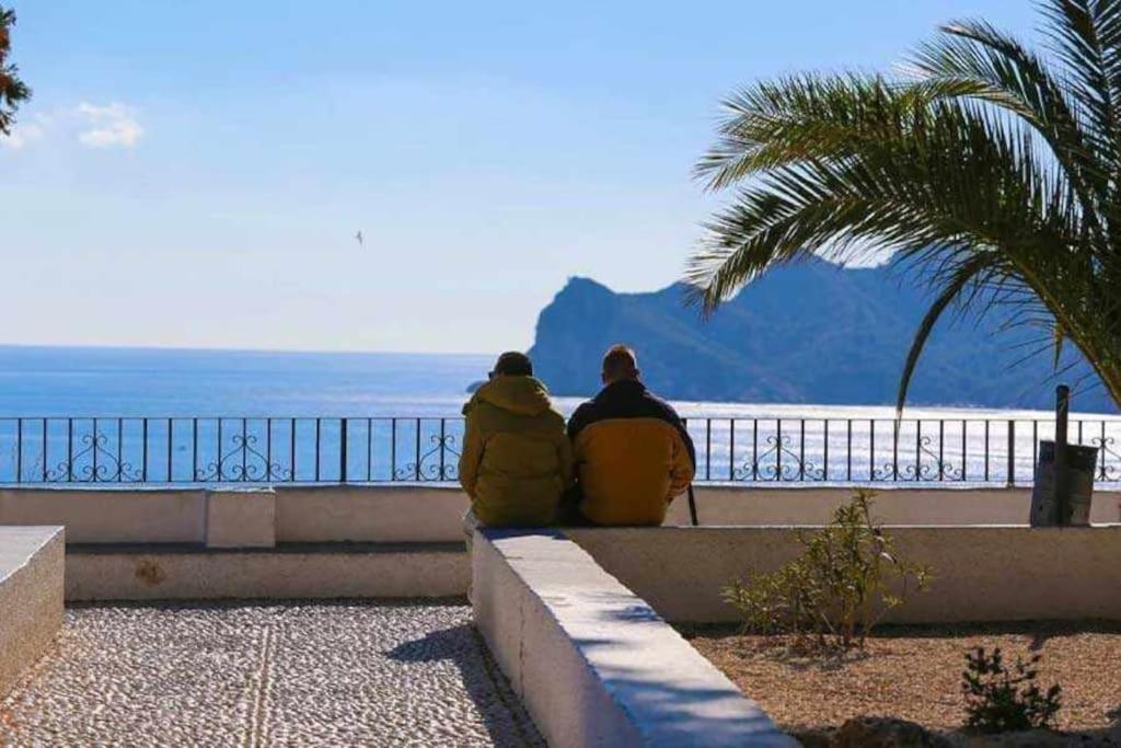 Romance 2 Terraza Con Vistas Al Mar By Vero Altea Bagian luar foto